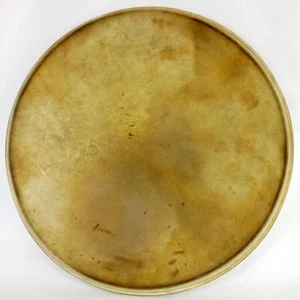 Ludwig 18"Calf Skin Bass Drum Head Maple Flesh Hoop Superior Floor Tom Vintage50 - Picture 1 of 6