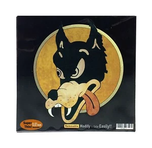 Inlay Aufkleber Aufkleber Gitarren Grateful Dead Jerry Garcia's abnehmbarer dünner Wolf - Bild 1 von 6