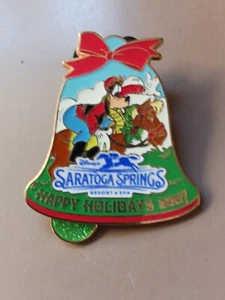 DISNEY PIN LE GOOFY SARATOGA SPRINGS HAPPY HOLIDAYS SERIES ARTIST PROOF - Picture 1 of 5
