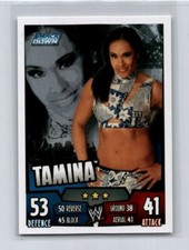 2011 Topps WWE Slam Attax RUMBLE  Tamina 