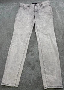 Rock & Republic Kashmiere Jeans Women's Size 12M Gray Stone Denim Skinny 5745 - Picture 1 of 14