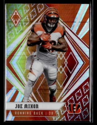 Joe Mixon - 2020 Panini Phoenix Fire Burst Holo #39 Cincinnati Bengals - Image 1 of 2