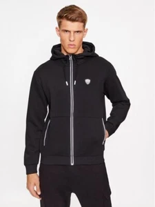 FELPA CON CAPPUCCIO EA7 EMPORIO ARMANI8NPMN20 PJ4EZ - Zdjęcie 1 z 5
