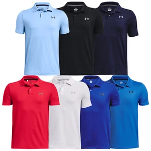 Camisa Polo De Rendimiento Para Niños Junior Under Armour UA Golf De Manga Corta - Imagen 1 de 15