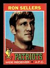 1971 Topps #196 Ron Sellers Patriots EX+ *8g
