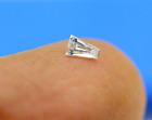 0.071 Ct Loose Natural Diamond 3 x 2 MM Tapered Baguette Cut F/VVS2 CERTIFIED