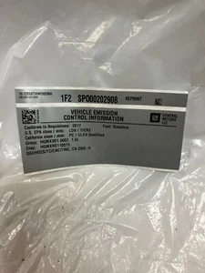 New Genuine GMC N-Label 19354745 OEM - Bild 1 von 6