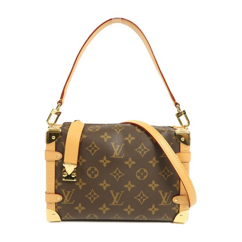 LOUIS VUITTON（LV） Borsa a tracolla Louis Vuitton LV GHW baule laterale 2 vie M46358 monogramma marrone