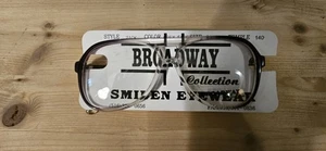 Vintage Broadway Collection Zack Grey Fade 54x14x140 Eyeglass Frame - Picture 1 of 4