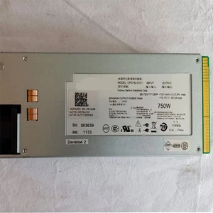 750W Server DC Power Supply for DELL R510/R910 CPS750-D121 6GTF5 - Afbeelding 1 van 4
