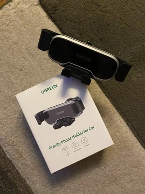 Gravity Car Phone Holder Vent Mount For 4.7”-7.2” Screens - Image 1 of 4