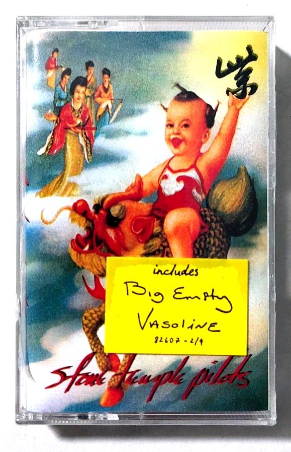 New! Stone Temple Pilots Purple 1994 Cassette SEALED(Small Crack) HYPE STICKER - Image 1 of 4