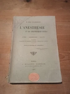 L'anesthesie et les anesthesiques usuels : ether, chloroforme, cocaine, chlor<| - Picture 1 of 13
