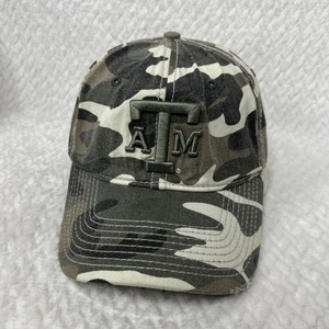 Texas A&M New Era Camo Baseball Cap Hat Aggies University Hunting 100% Cotton - Picture 1 of 7