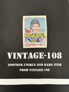 1983 Fleer Cello Pack w/Wade Boggs RC on Top! Clean Pack! - Picture 1 of 4