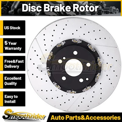 Rotor de freno de disco delantero Brembo para Mercedes-Benz C63 AMG 2008-2010 2011 2012 Foto 1 de 2