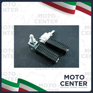 PAAR ANPASSBARE FUSSRASTEN MOPEDS PIAGGIO CIAO 50 - BOXER 50 - SI 50 - Bild 1 von 1