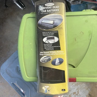 Mantenedor de batería Sun Force Solar Powered 12V Foto 1 de 2