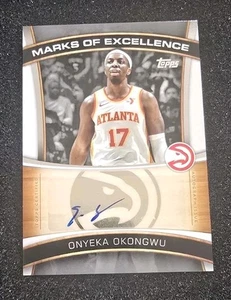 2025-26 Topps Baloncesto ME-OO ONYEKA OKONGWU Marcas de Excelencia Autógrafo  - Imagen 1 de 2