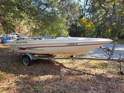 1996 Glastron 15'11" w/ Trailer & Registration - Image 1 of 4