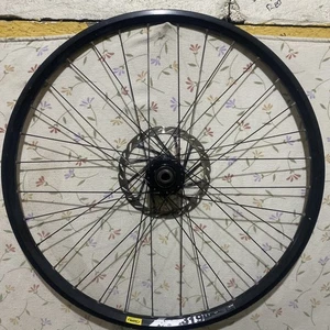 26" MAVIC XM319 RIM ON WHYTE HUB 15x100 FRONT WHEEL DISC BRAKE RETROMTB - Picture 1 of 5