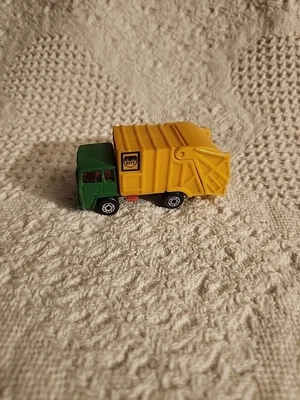 1979 Matchbox Superfast No 36 Refuse Truck Die-Cast Green/Yellow - Image 1 of 4