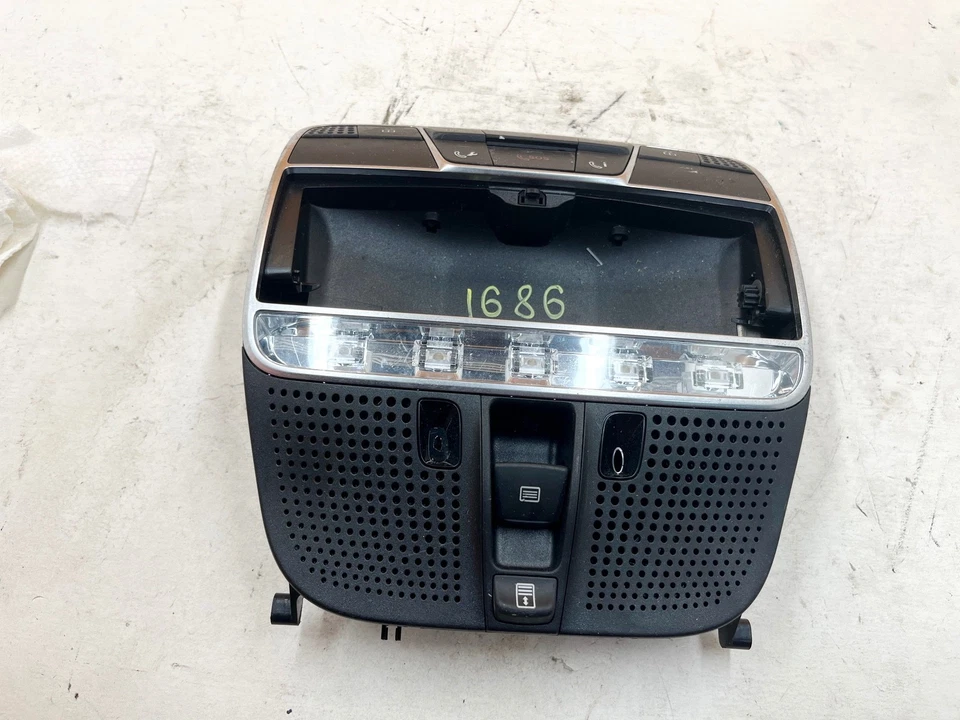 14-17 MERCEDES-BENZ S550 W222 INTERIOR TECHO CONSOLA DOMO LUZ LÁMPARA OEM Foto 1 de 4