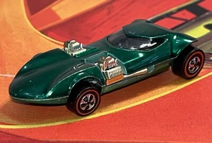 Vintage Hot Wheels Redline Mattel 1968 Twin Mill - Emerald Green USA - Picture 1 of 13