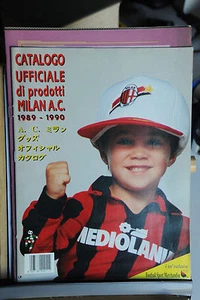 CATALOGO UFFICIALE PRIMAVERA 1989 - 1990 DI PRODOTTI MILAN A. C. - Imagen 1 de 11