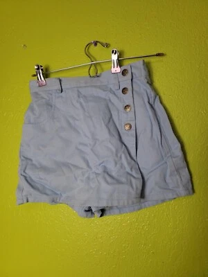 Pantalones Cortos De Colección Denim Republic Falda Azul Claro Niñas Talla 12 De Colección Años 90 Y2K Foto 1 de 4