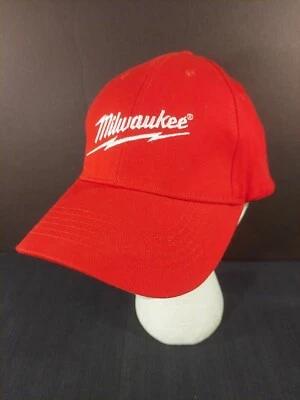 Sombrero bordado Milwaukee Tools Flex Fit rojo OSFA Foto 1 de 4