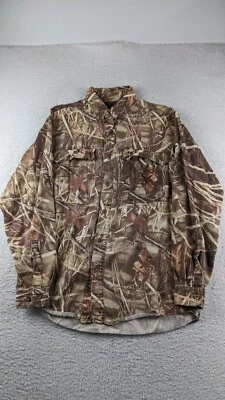 Game Winner Camouflage Shirt Long Sleeve Men's M Hunting Advantage Max 4 HD - Image 1 of 4