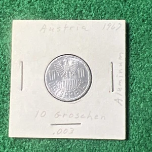 10 Groshen 1967 Osterreich Republik - Picture 1 of 8