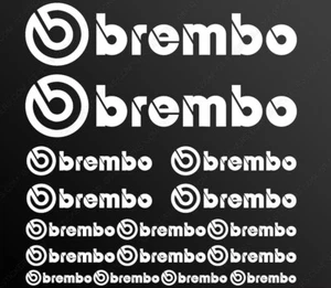 Adesivi Per Brembo Pinze Freno Alta Temperatura specchi stickeKIT auto moto bike - Imagen 1 de 1