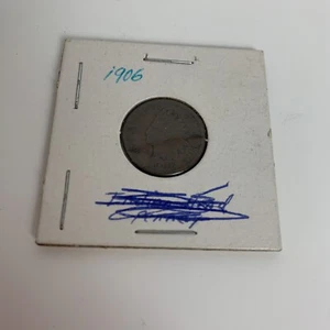 US Coin 1906 Rainbow Toning Indian Head Cent Toned Penny Pre Owned Collection - Picture 1 of 2