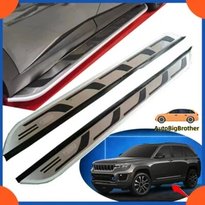 Fits for Jeep Grand Cherokee 2022-2024 Side Steps Pedal Running Board Nerf Bar - Picture 1 of 5