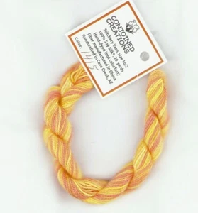 Silk Hand-Dyed Thread 30 Yd Conjoined Creations Sunkist 1415 Cross Stitch - Picture 1 of 1