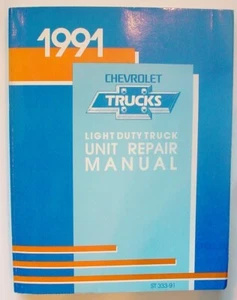 1991 Chevrolet Light Duty Truck Shop Service Repair Manual Genuine OEM XLNT COND - Picture 1 of 4