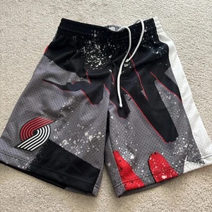 Mitchell & Ness Portland Trailblazers Hyper Swingman Shorts 1991 Größe M - Bild 1 von 3