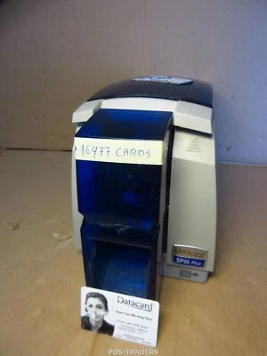 Datacard SP35 PLUS USB Color ID Card Printer SP35CUSB - 16977 CARDS / BAD PRINTS - Bild 1 von 4