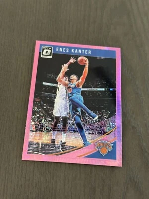 Tarjeta 2018-19 Panini Donruss Optic Pink Hyper Prizm Parallel #97 ENES KANTER Foto 1 de 2