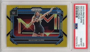 PSA 10 #/10 2023 Panini Prizm WWE Maxxine Dupri RC Rookie Gold SSP #85 - Bild 1 von 2