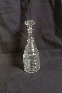 Vintage 1920s 1930s Glass Cordial Decanter Bottle VGC - Picture 1 of 11
