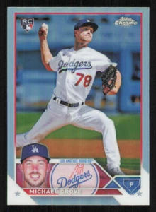 2023 Topps Chrome Refractors #22 Michael Grove - Picture 1 of 2