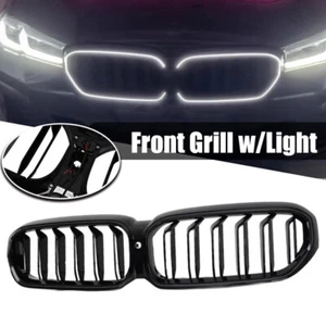 Parachoques delantero riñón luz LED parrilla para BMW 530i G30 G31 2021-23 - Imagen 1 de 15