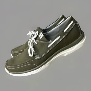 Men’s Clark’s Cloud Steppers Slip On With Laces Casual Shoe-Barely Worn- Size 12 - Picture 1 of 14