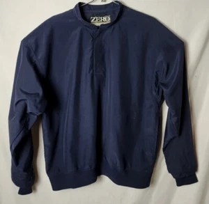 Zero Restriction USA Men M Blue Pullover Golf Sports Jacket Made in USA - Picture 1 of 5