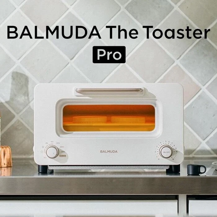 BALMUDA The Toaster Pro K11A-SE-WH White AC100V Renewal Steam Oven Toaster