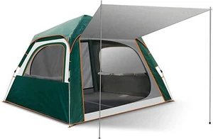 Camping Tent 6 Person Family Tents - Double Large Doors and Windows - Picture 1 of 7