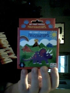 MI PRIMER PUZZLE 25 PIEZAS TRICERATOPS DINOSAURIO EDADES 3+ CUMPLEAÑOS NAVIDAD - Imagen 1 de 1